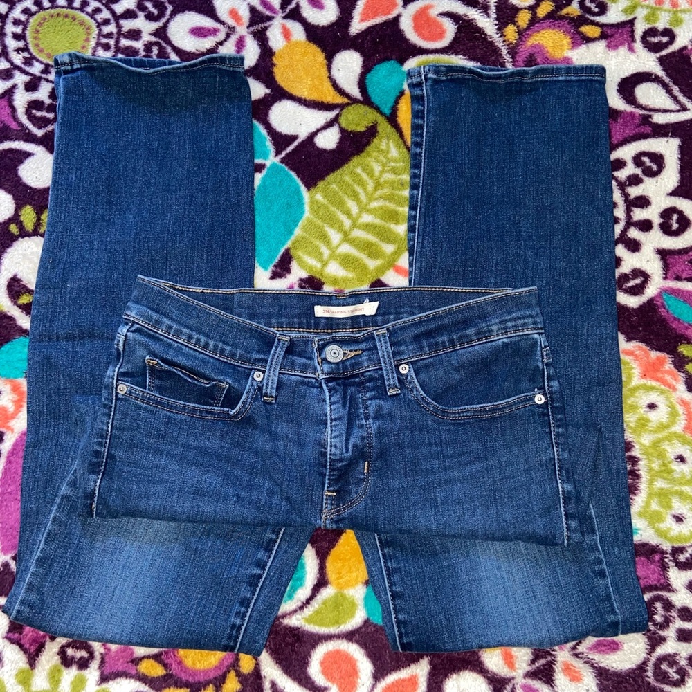 Levi Size 28 Shaping Straight Jeans